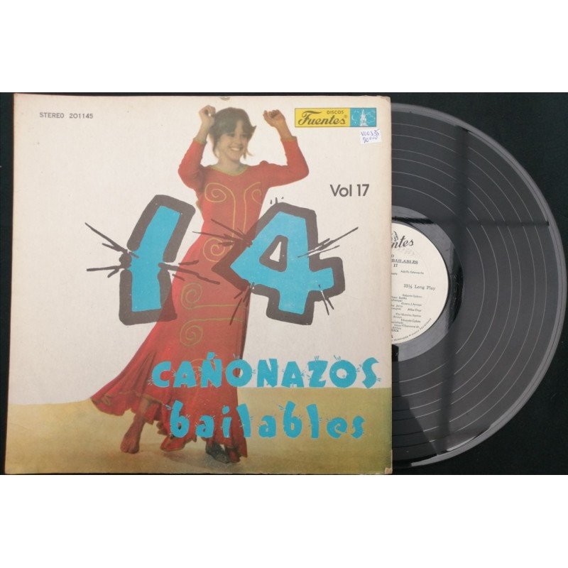 14 Cañonazos Bailables, Volumen 17 - Colombia