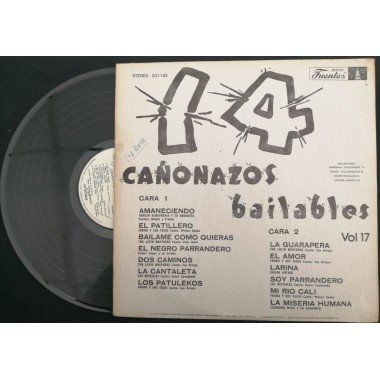 14 Cañonazos Bailables, Volumen 17 - Colombia