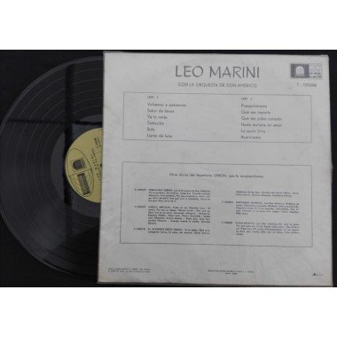 Leo Marini, Con La Orquesta De Dn. Americo - Colombia