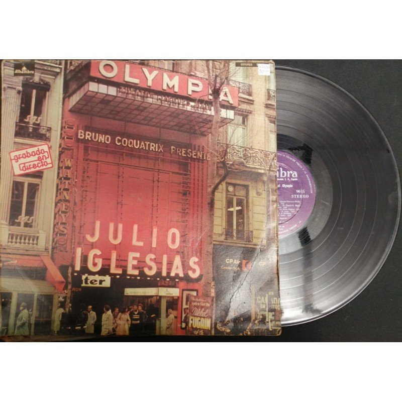 Julio Iglesias, En El Olympia - Colombia