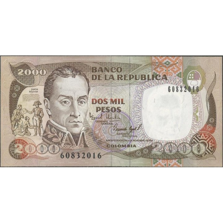 Billete de 2.000 Pesos 1 Nov 1994 BGW460