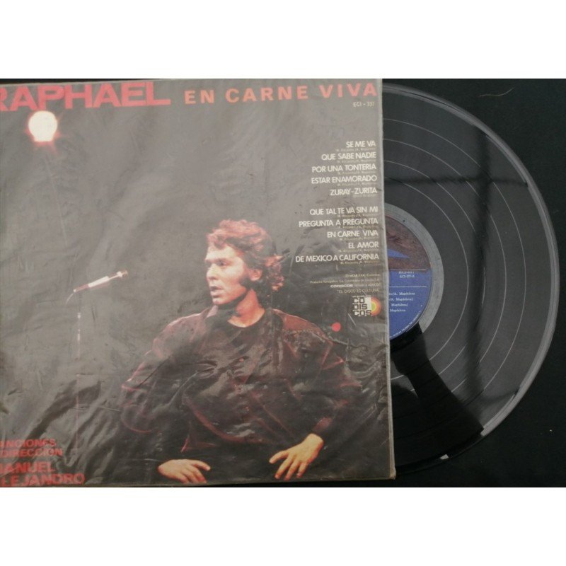Raphael, En Carne Viva - Colombia