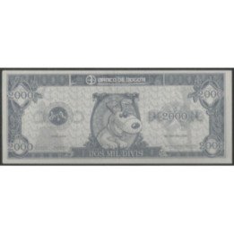 Billete de 2.000 Divis Gris Divercity