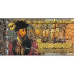 Billete de 5.000 Dragones El Club de la Moneda 15 Feb 2014