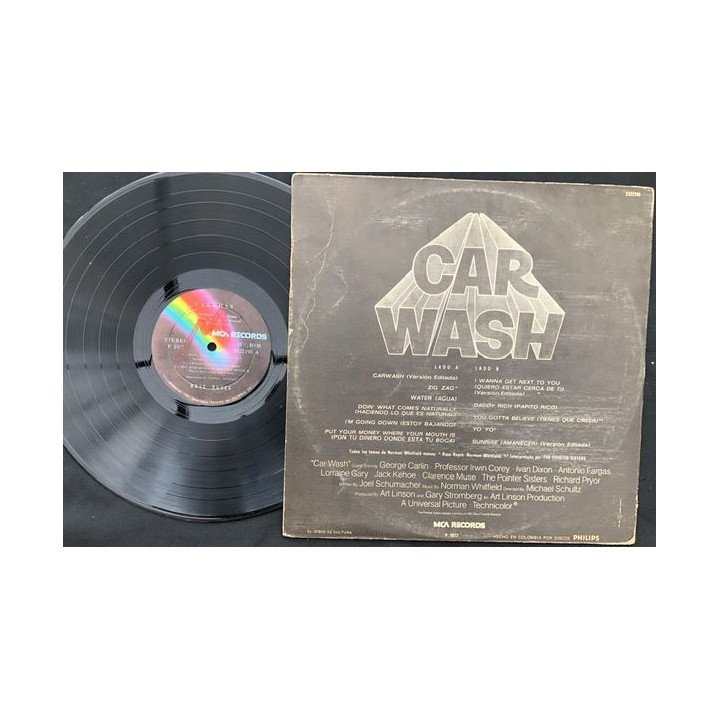 Car Wash - Soundtrack - Colombia reverso
