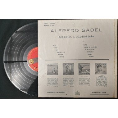 Alfredo Sadel, Canta A Agustin Lara - Colombia