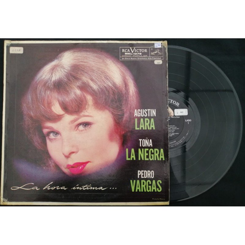 Agustin Lara, Toña La Negra, Pedro Vargas - La Hora Intima... - Colombia
