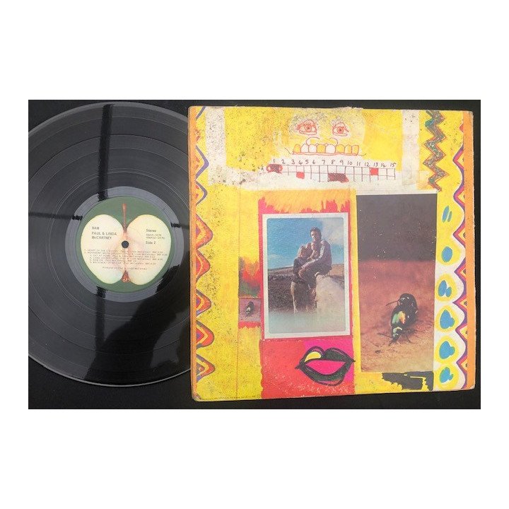 Paul & Linda Mcartney - RAM - Usa reverso