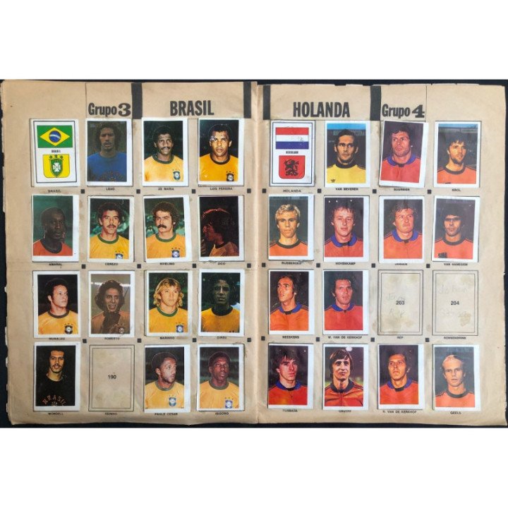 Futbol - Mundial Argentina 78 Fher reverso