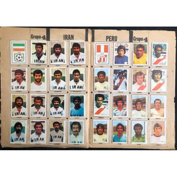 Futbol - Mundial Argentina 78 Fher reverso