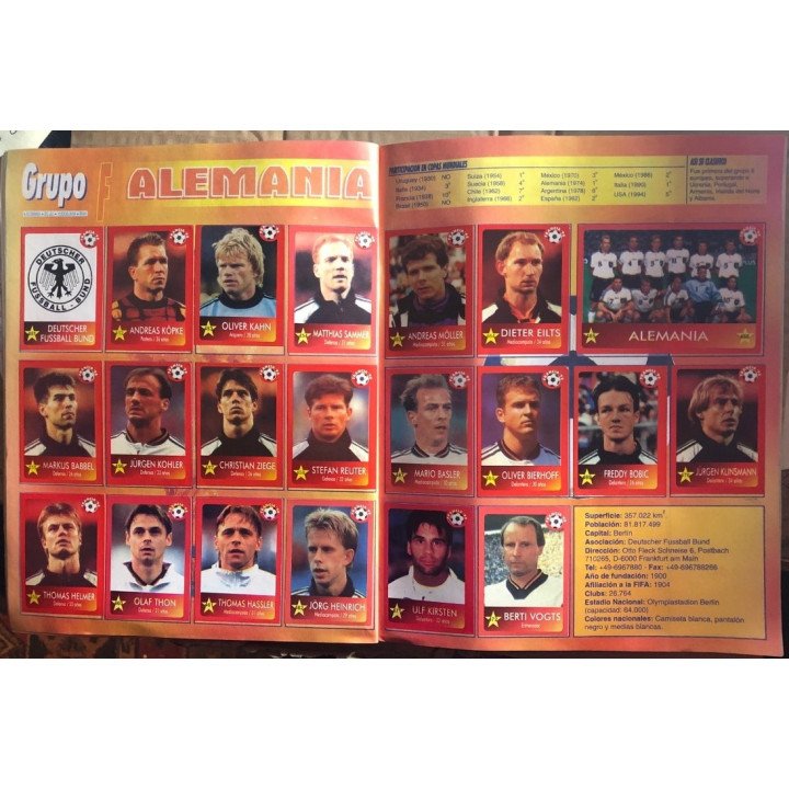 Futbol - Mundial Francia 1998 Mundial reverso