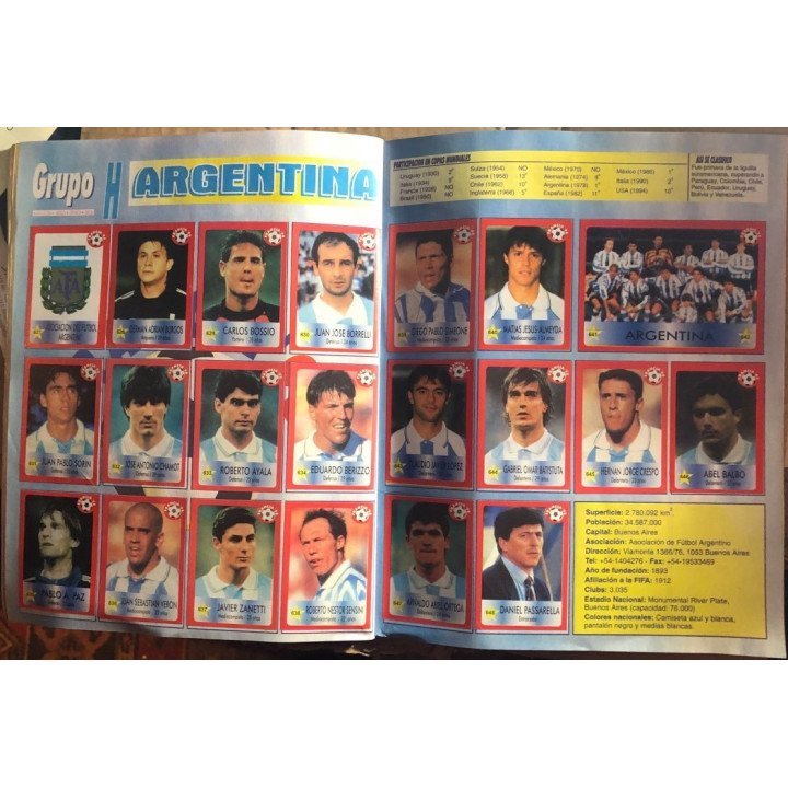 Futbol - Mundial Francia 1998 Mundial reverso