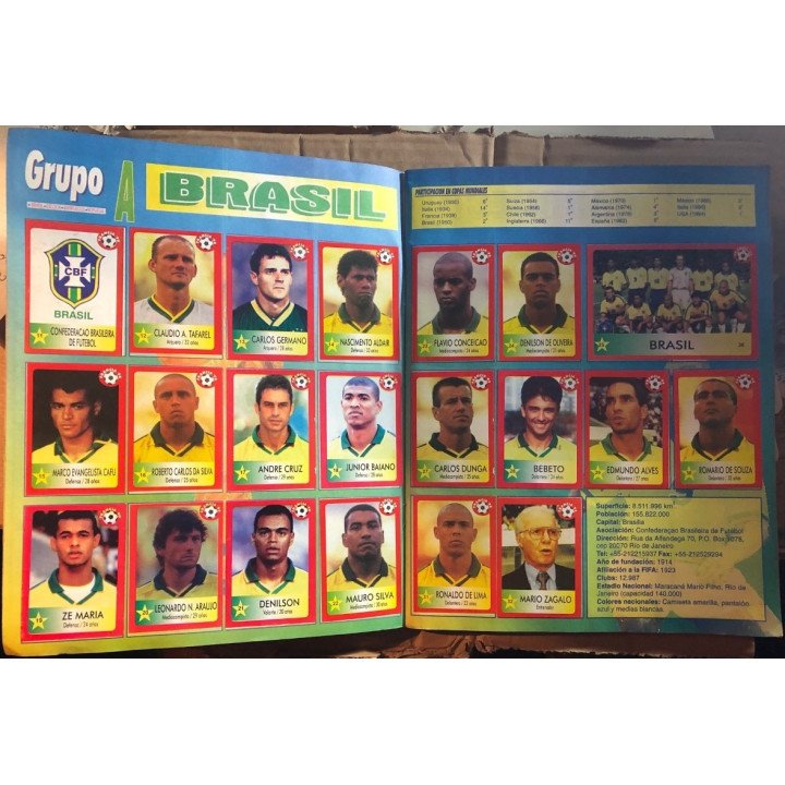 Futbol - Mundial Francia 1998 Mundial reverso