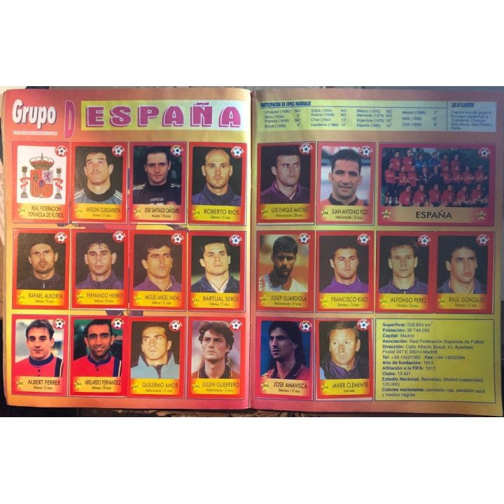 Futbol - Mundial Francia 1998 Mundial reverso