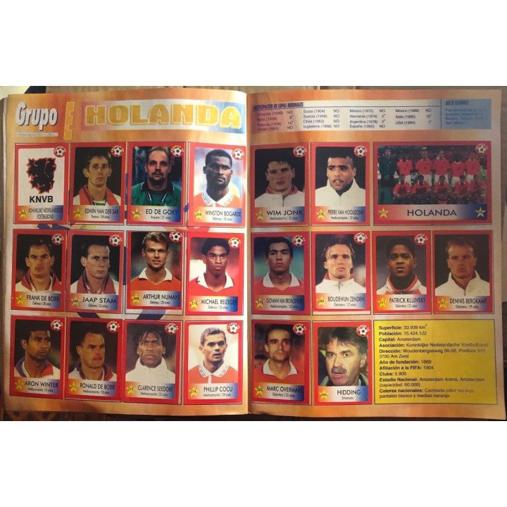 Futbol - Mundial Francia 1998 Mundial reverso