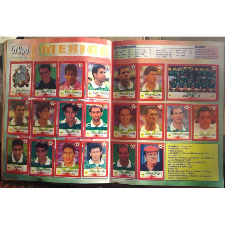 Futbol - Mundial Francia 1998 Mundial reverso