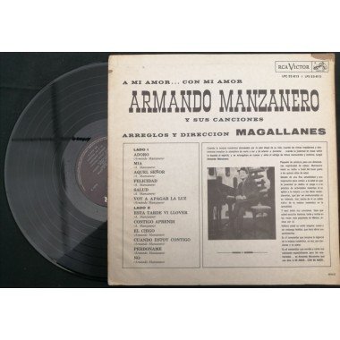 Armando Manzanero, A mi amor... Con Mi Amor - Colombia