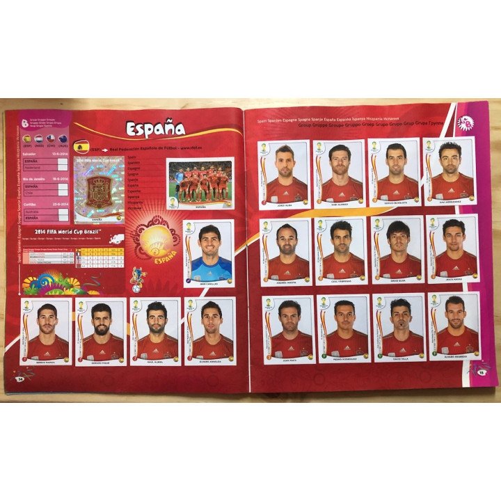 Futbol - Mundial Brasil 2014 reverso