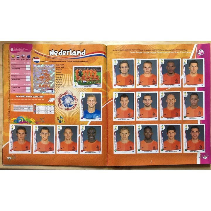 Futbol - Mundial Brasil 2014 reverso
