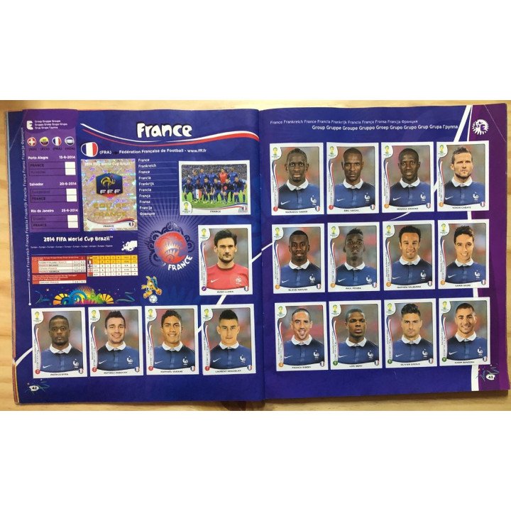 Futbol - Mundial Brasil 2014 reverso