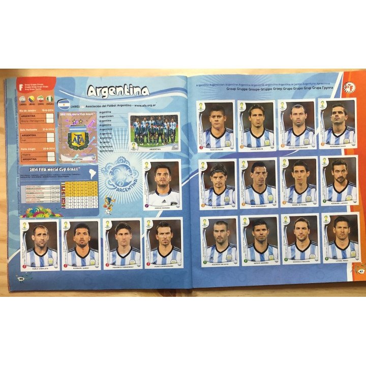 Futbol - Mundial Brasil 2014 reverso