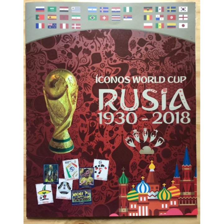 Futbol - Iconos World Cup Rusia 1930-2018