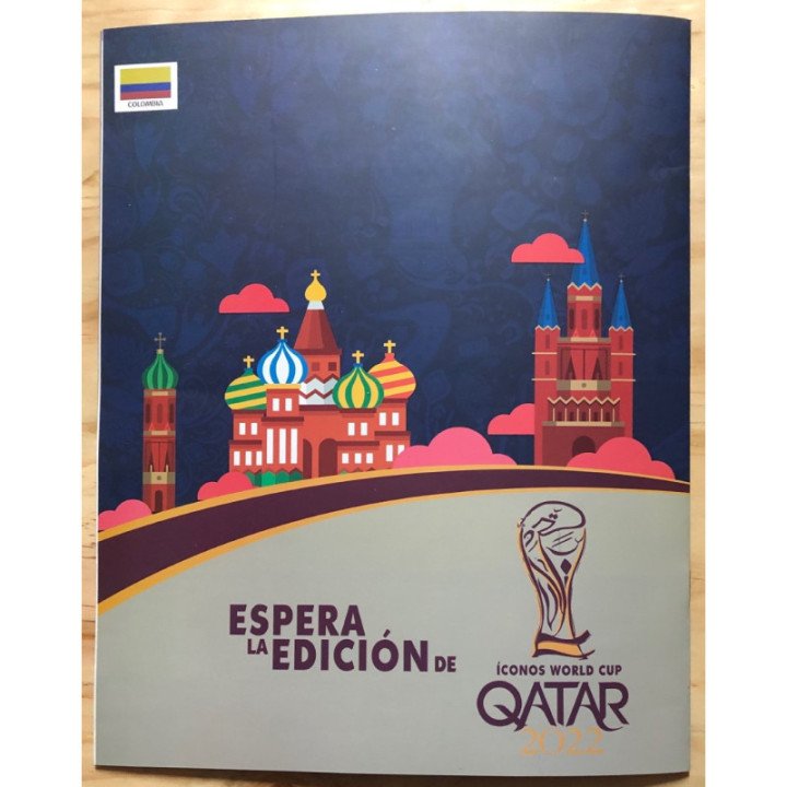 Futbol - Iconos World Cup Rusia 1930-2018 reverso