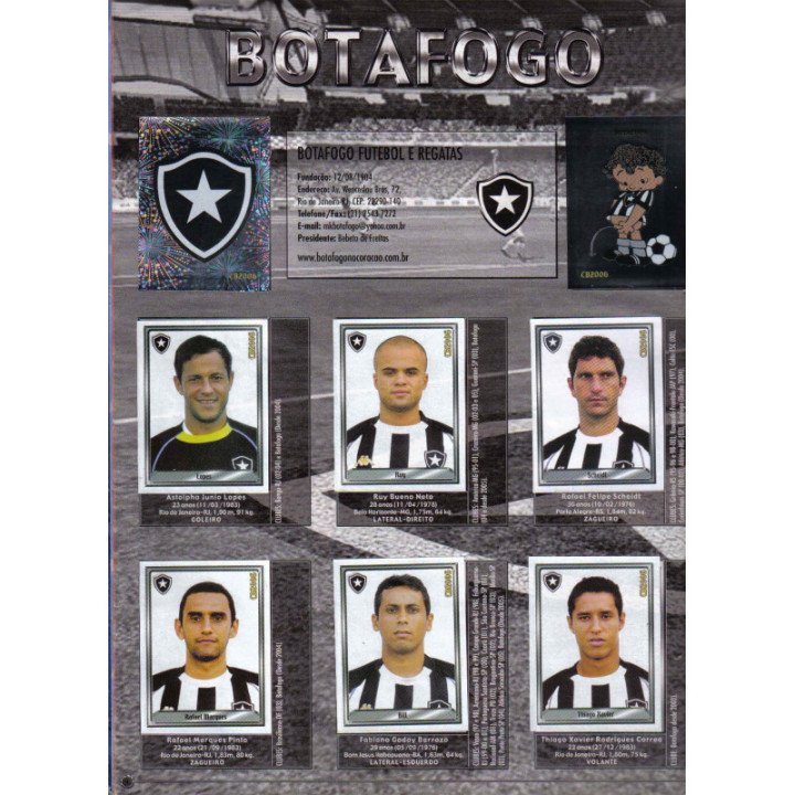 Futbol - Campeonato Brasileiro 2006 reverso
