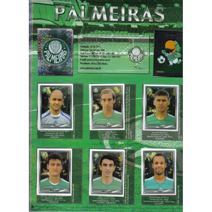 Futbol - Campeonato Brasileiro 2006 reverso