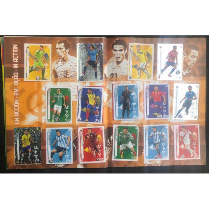 Futbol - Copa América Chile 2015 Panini reverso