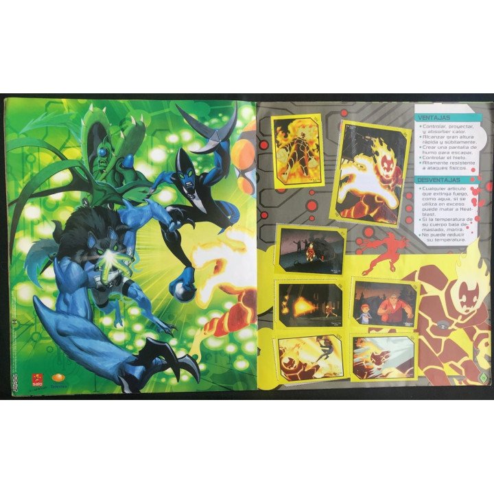 Ben 10 Cartoon Network reverso