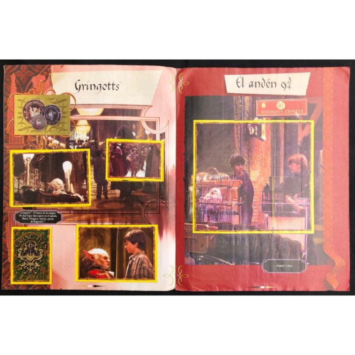 Harry Potter y La Piedra Filosofal Panini reverso