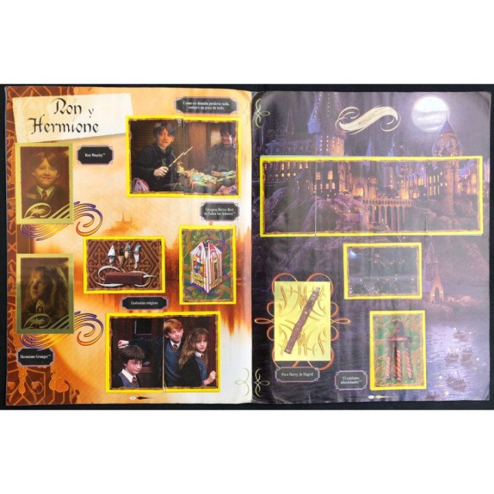 Harry Potter y La Piedra Filosofal Panini reverso