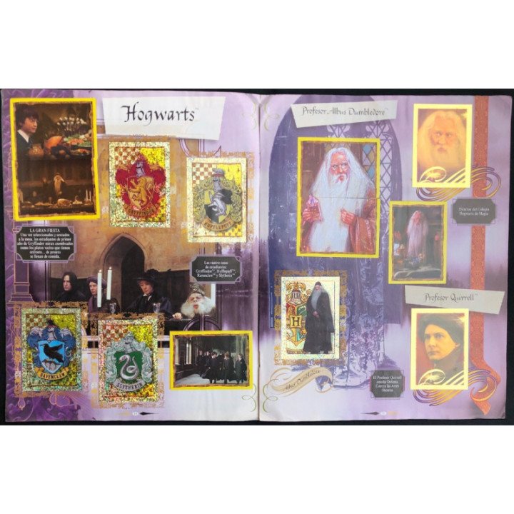 Harry Potter y La Piedra Filosofal Panini reverso
