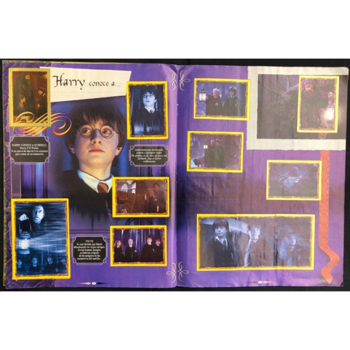 Harry Potter y La Piedra Filosofal Panini reverso