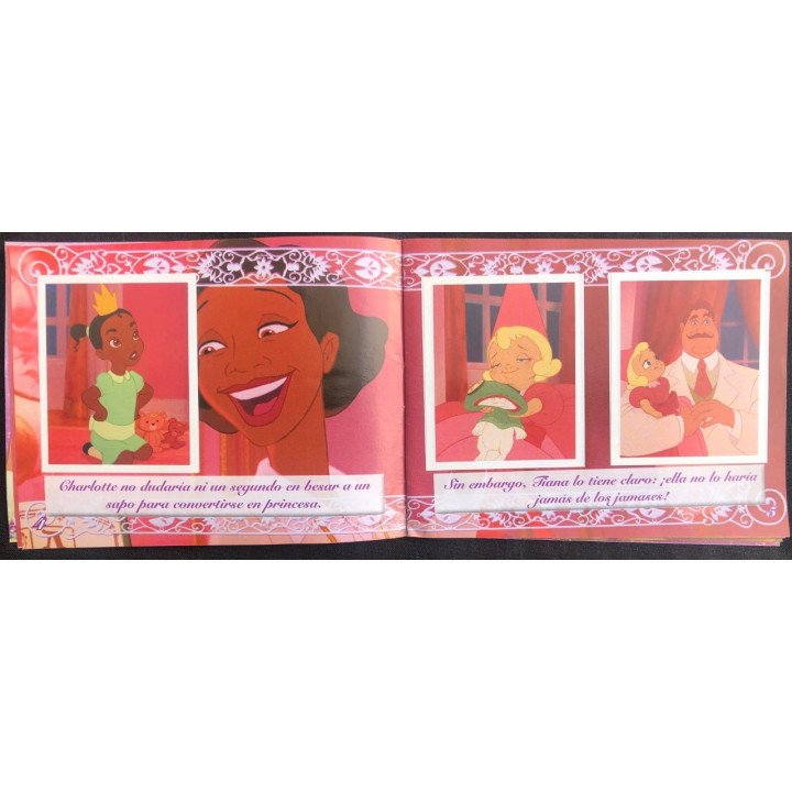 La Princesa Sapo Panini reverso