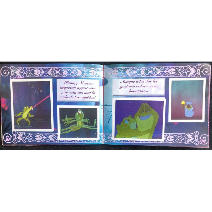 La Princesa Sapo Panini reverso