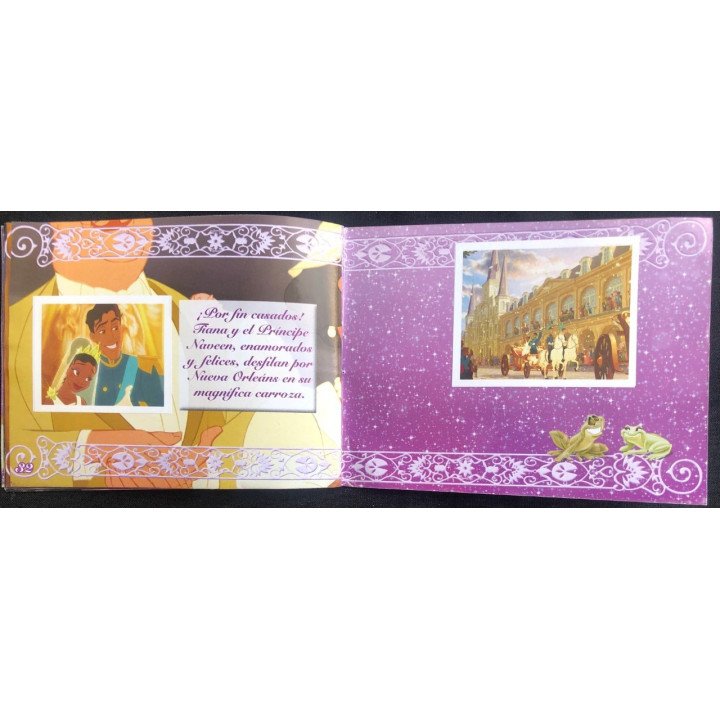 La Princesa Sapo Panini reverso