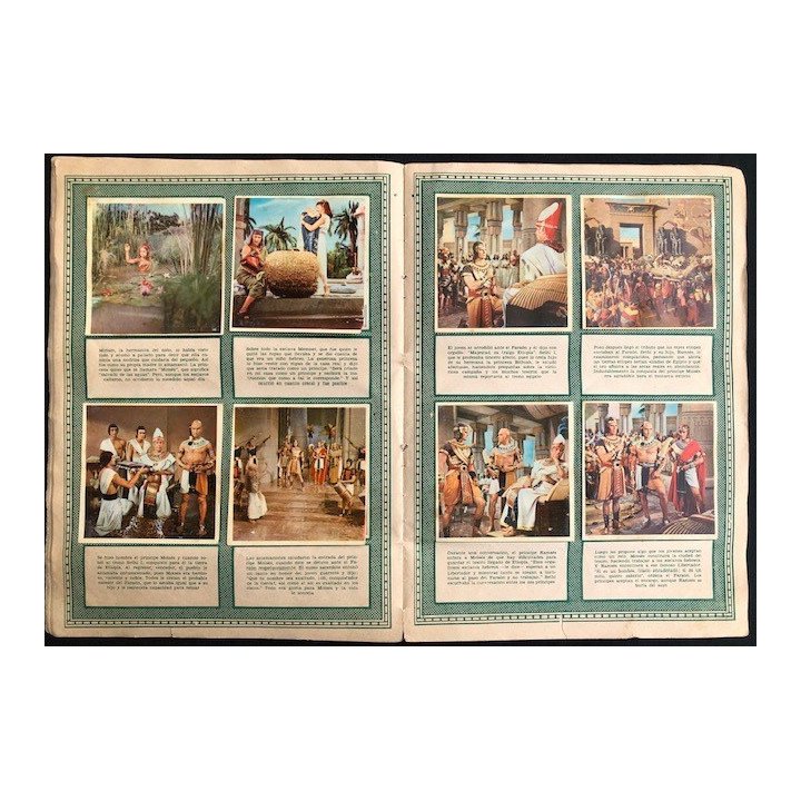 Los 10 Mandamientos Editorial Bruguera 1959 reverso