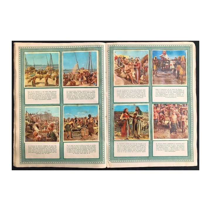Los 10 Mandamientos Editorial Bruguera 1959 reverso
