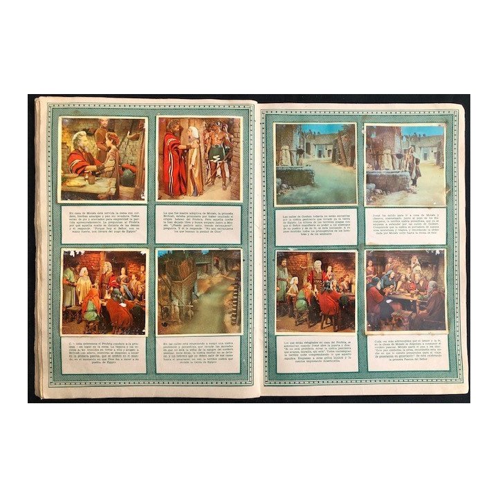 Los 10 Mandamientos Editorial Bruguera 1959 reverso