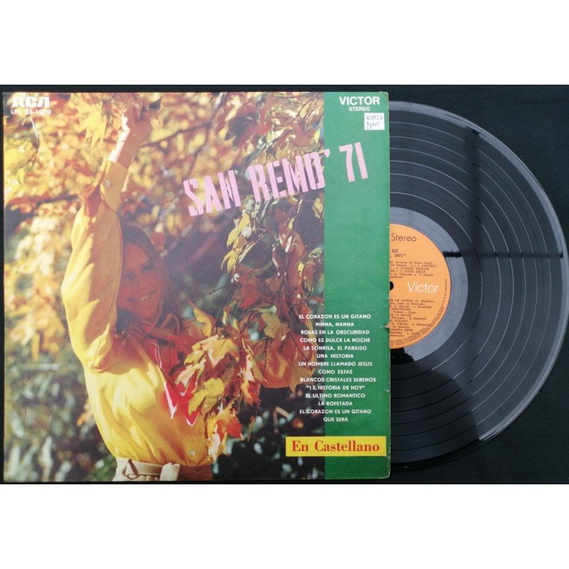 Festival De San Remo, San Remo 71' - Colombia