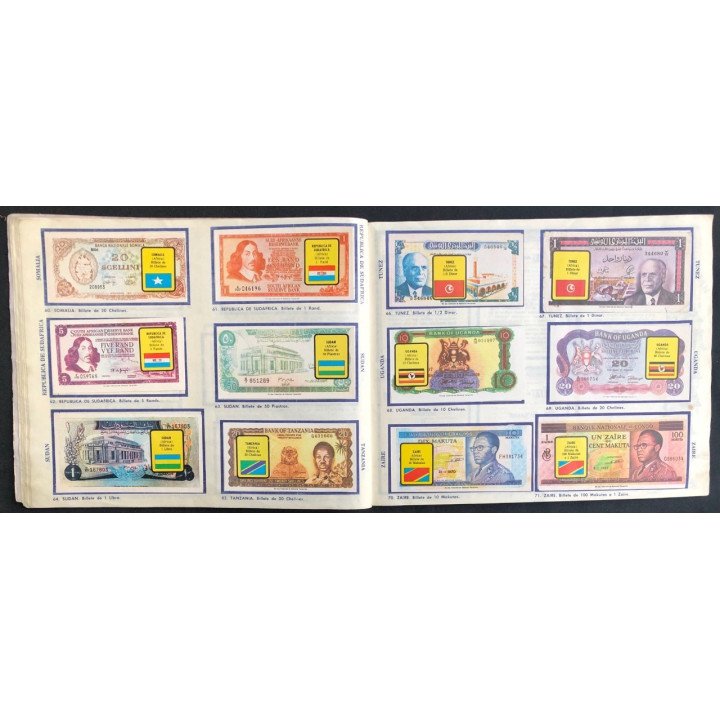 Billetes y Habitantes del Mundo Navarrete reverso