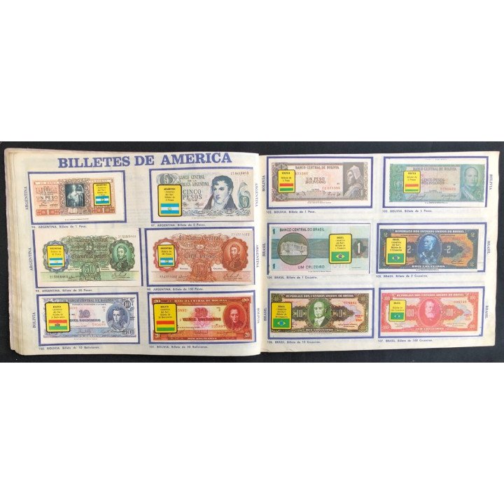 Billetes y Habitantes del Mundo Navarrete reverso