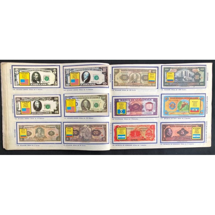 Billetes y Habitantes del Mundo Navarrete reverso