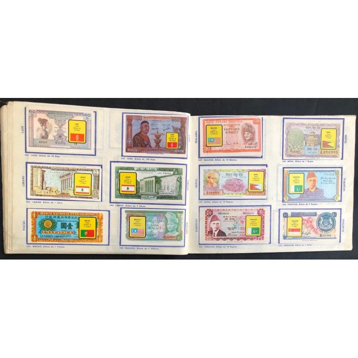 Billetes y Habitantes del Mundo Navarrete reverso