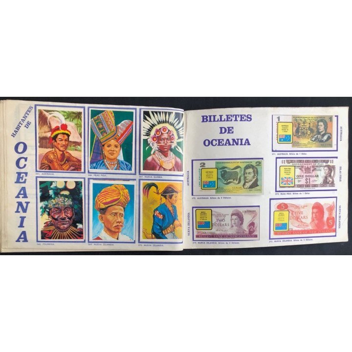 Billetes y Habitantes del Mundo Navarrete reverso
