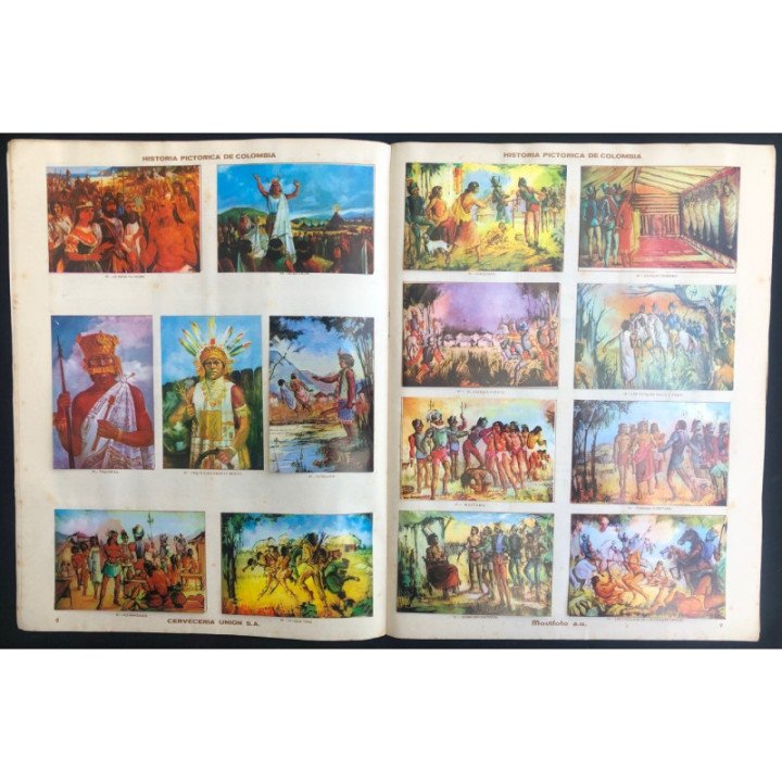 Historia Pictórica de Colombia Movifoto reverso
