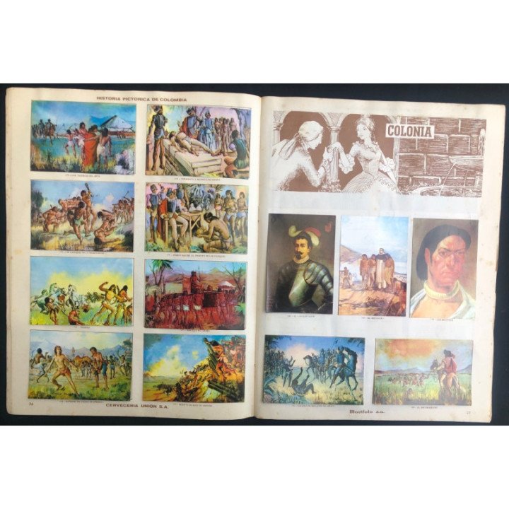 Historia Pictórica de Colombia Movifoto reverso