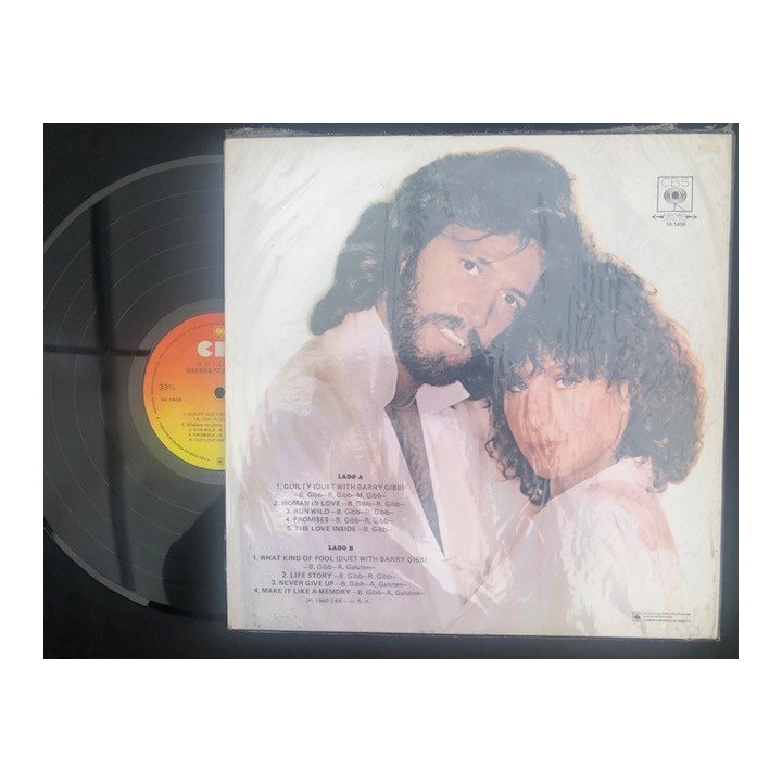 Barbra Streisand - Guilty - Colombia reverso